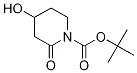 1-BOC-4-羟基哌啶-2-酮结构式