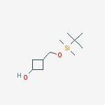 Structure of 3-(tert-butyl-diMethyl-silanyloxyMethyl)-cyclobutanol