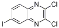 Structure of 2,3-dichloro-6-iodoquinoxaline