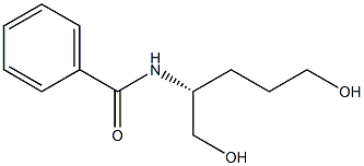 Structure of (R)-N-(1,5-dihydroxypentan-2-yl)benzamide
