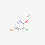 Structure of 5-Bromo-3-chloro-2-ethoxypyridine