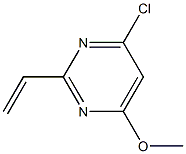 Structure of 4-chloro-6-methoxy-2-vinylpyrimidine