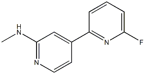 Structure of 6-fluoro-N-methyl-2,4'-bipyridin-2'-amine