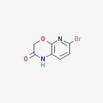 Structure of 6-Bromo-1H-pyrido[2,3-b][1,4]oxazin-2(3H)-one
