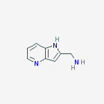 Structure of (1H-Pyrrolo[3,2-b]pyridin-2-yl)MethanaMine