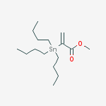 Structure of 2-(Tributylstannyl)acrylic Acid Methyl Ester