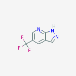 Structure of 5-(trifluoromethyl)-1h-pyrazolo[3,4-b]pyridine