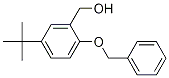 Structure of BenzeneMethanol, 5-(1,1-diMethylethyl)-2-(phenylMethoxy)-