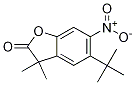 2(3H)-Benzofuranone, 5-(1,1-diMethylethyl)-3,3-diMethyl-6-nitro-结构式