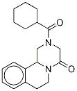 Structure of Praziquantel-d11