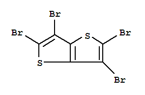 Structure of TETRABROMO-THIENO[3,2-B]THIOPHENE