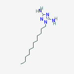 1H-1,2,4-Triazole-3,5-diamine, 1-dodecyl-结构式