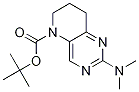 Structure of 5-Boc-2-(dimethylamino)-5,6,7,8-tetrahydropyrido[3,2-d]pyrimidine