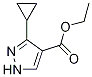 Structure of Ethyl 3-Cyclopropylpyrazole-4-carboxylate