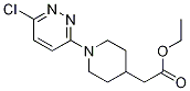 Structure of Ethyl 2-[1-(6-Chloro-3-pyridazinyl)-4-piperidyl]acetate