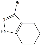 Structure of 3-broMo-1H-4,5,6,7-tetrahydroindazole