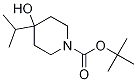 Structure of Tert-butyl 4-hydroxy-4-propan-2-ylpiperidine-1-carboxylate