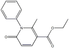 Structure of ethyl 2-methyl-6-oxo-1-phenyl-1,6-dihydropyridine-3-carboxylate