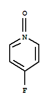 Structure of Pyridine, 4-fluoro-, 1-oxide