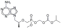 Structure of Mono-POC Methyl Tenofovir (Mixture of DiastereoMers)