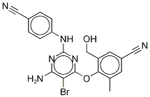 Structure of Monohydroxy Etravirine