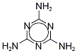 Structure of Melamine-13C3,15N3