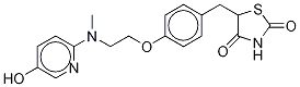Structure of 5-Hydroxy rosiglitazone-d4