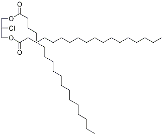 Structure of rac-1,2-Distearoyl-3-chloropropanediol-d5