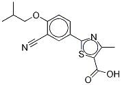 Structure of Febuxostat-d9