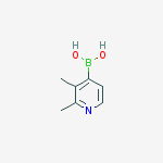 Structure of (2,3-dimethylpyridin-4-yl)boronic Acid