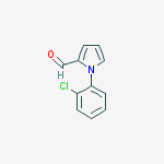 1-(2-CHLORO-PHENYL)-1H-PYRROLE-2-CARBALDEHYDE结构式