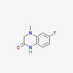 Structure of 6-Fluoro-4-methyl-3,4-dihydroquinoxalin-2(1H)-one