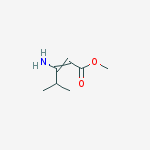 Structure of 3-Amino-4-methylpent-2-enoic acid methyl ester