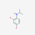 Structure of 2,4-Difluoro-N-isopropylaniline