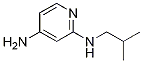 Structure of N2-isobutylpyridine-2,4-diamine