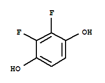 Structure of 2,3-DIFLUORO-HYDROQUINONE