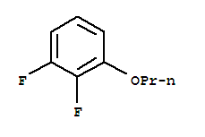 Structure of 2,3-DIFLUORO-1-PROPOXYBENZENE