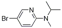 Structure of 5-broMo-N-isopropyl-N-Methylpyridin-2-aMine