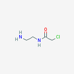 Structure of N-(2-aminoethyl)-2-chloroacetamide