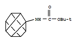 tert-Butyl cuban-1-ylcarbamate结构式