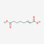 Structure of 2-Octenedioic acid