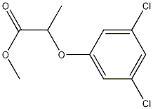 Structure of methyl 2-(3,5-dichlorophenoxy)propanoate