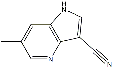 Structure of 3-Cyano-6-Methyl-4-azaindole