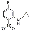 Structure of N-Cyclopropyl-5-fluoro-2-nitroaniline