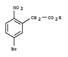 Structure of 5-Bromo-2-nitrophenylacetic acid