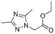 (3,5-Dimethyl-[1,2,4]triazol-1-yl)-acetic acid ethyl ester结构式