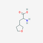 Structure of 2-amino-3-(oxolan-3-yl)propanoic acid