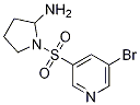 Structure of 1-(5-broMopyridin-3-ylsulfonyl)pyrrolidin-2-aMine