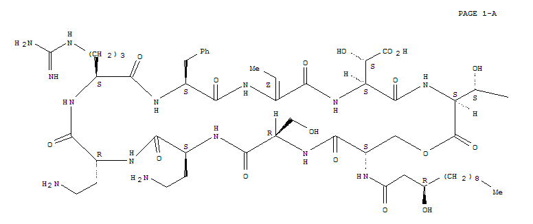 Structure of SYRINGOMYCIN E FROM PSEUDOMONAS SYRINGAE B-301D