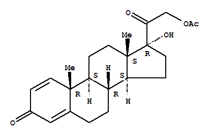 醋酸泼尼松杂质3结构式